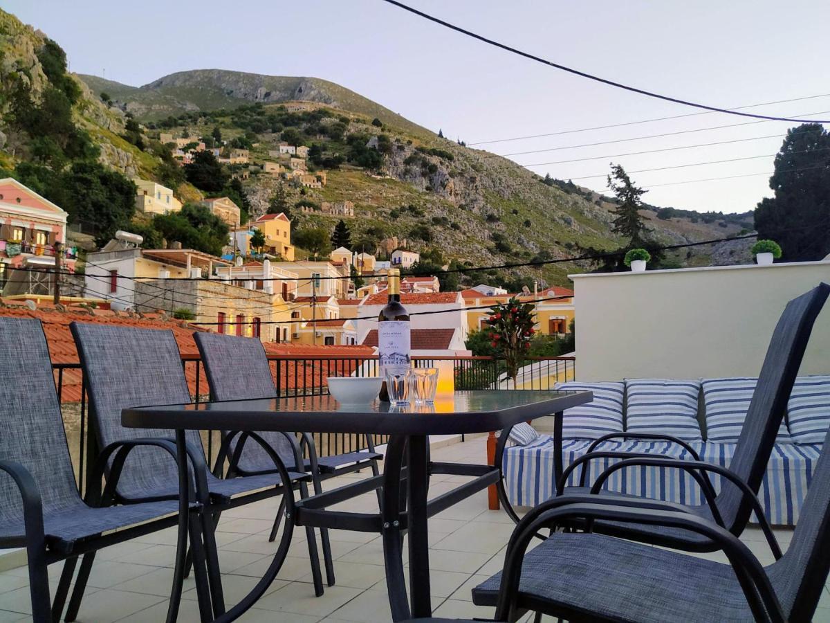 Villa Elion Sými Esterno foto
